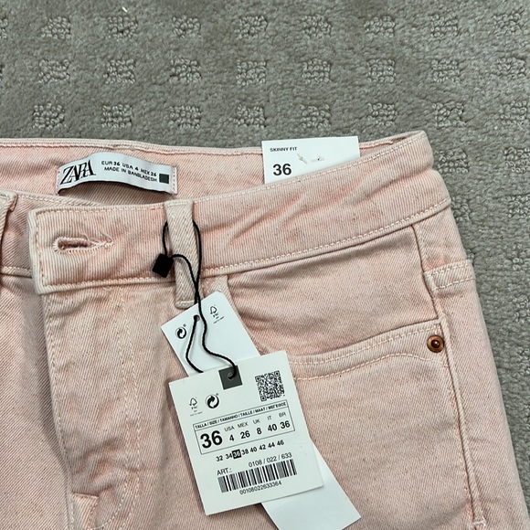 Pink Skinny Fit Jeans - Picture 4 of 6